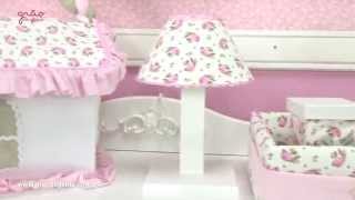 Quarto para Bebê Primavera Baby Rosa | Ref: 47830