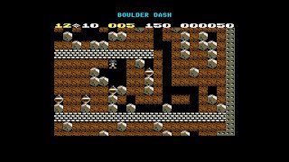 Enterprise 128 Game: Boulder Dash (1984 First Star Software)