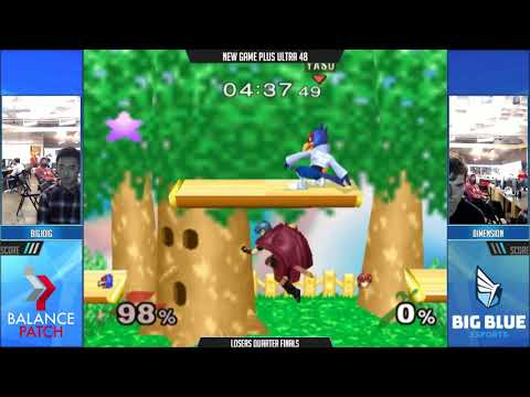 NGPU 48 SSBM - BigJoig (Falco) vs. Dimension (Marth) - Melee LQF