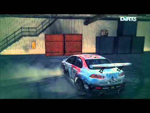 DiRT3 - Spin in the Warehouse - Depot Mission Gmkhana Tutorial
