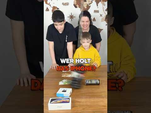 Who gets the iPhone? Jenny vs. David vs. Mathias #funandfamily