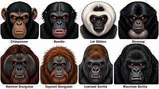 Every Type of Ape Explained in 8 Minutes