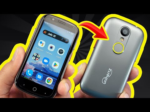 Smallest Smartphone Jelly2E by Unihertz!