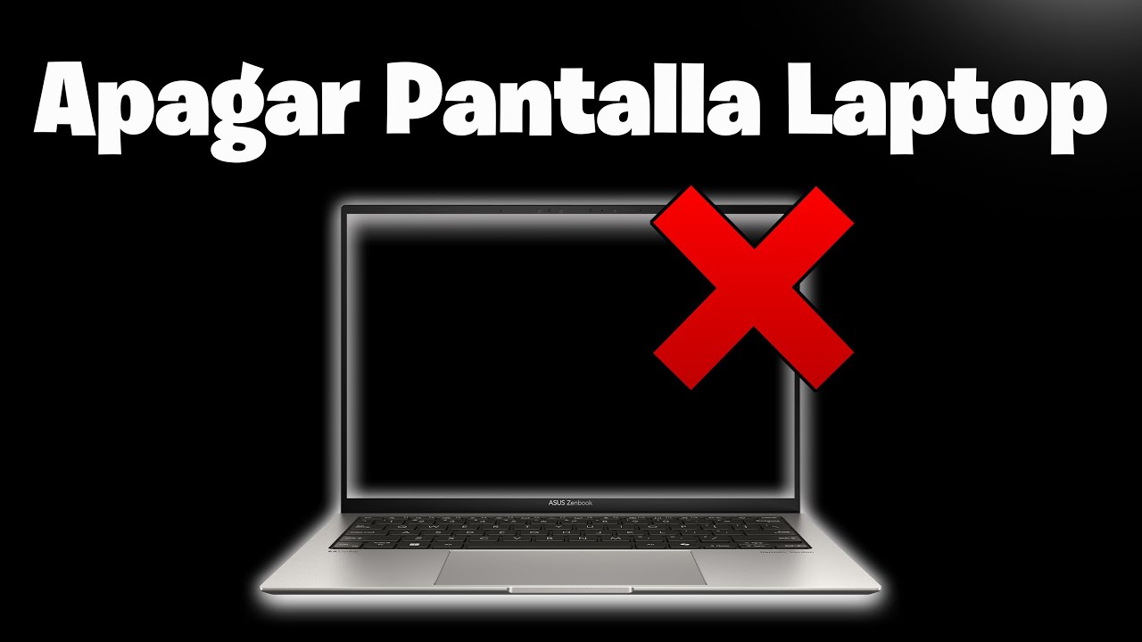Cómo Apagar la Pantalla de la Laptop (Sin Apagar la Laptop) | Guía Rápida 2026💻