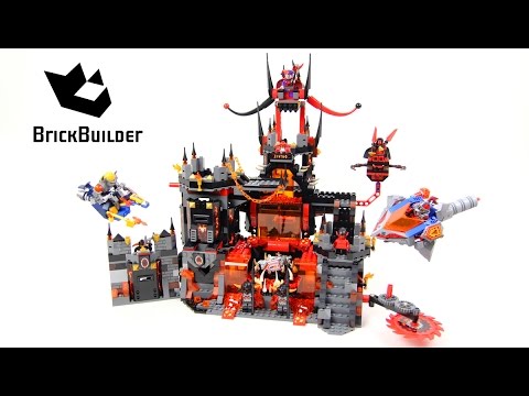 Vidéo LEGO Nexo Knights 70323 : Le repaire volcanique de Jestro