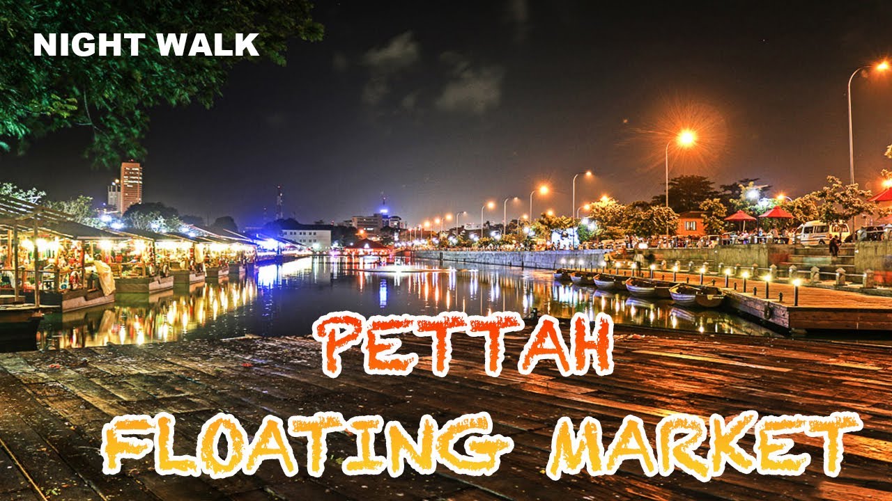 Embark on a walking tour of Pettah Floating Market.