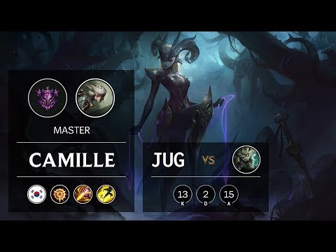 Camille Jungle vs Rengar - KR Master Patch 9.15