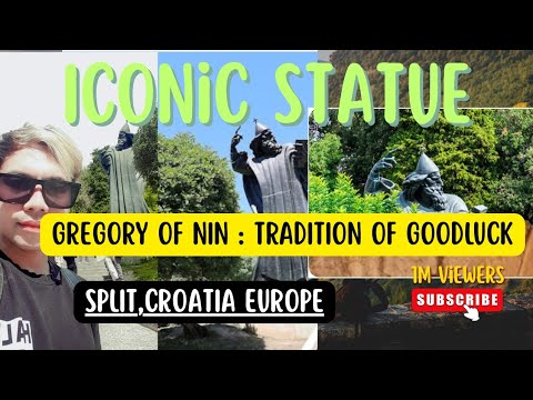 Gregory of Nin: Iconic Statue in Split Croatia | Tara tour at Apply | Rich Masaya