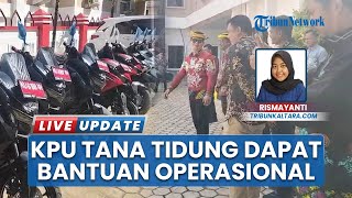 KPU Tana Tidung Terima Hibah Bantuan Operasional dari Bupati: 1 Mobil, 10 Unit Sepmor, dan 7 Laptop
