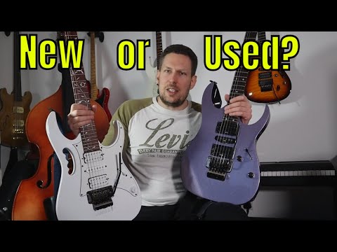 New or Used Guitar? Ibanez Jem Jr vs Second Hand Japanese RG (Ibanez RG470) - Which is better value?
