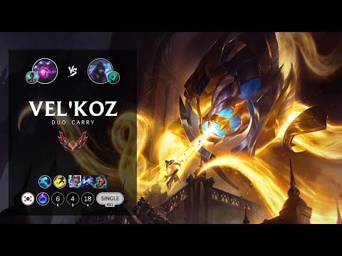 Vel'Koz Bot vs Aphelios - KR Grandmaster Patch 12.18