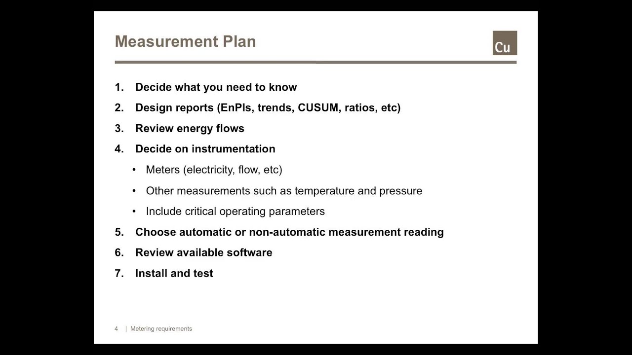 Energy Management Foundation Training - Module 32
