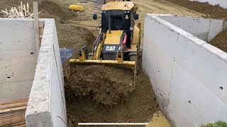 CAT 432 F BEKO LODER DRENAJ ÇALIŞMASI