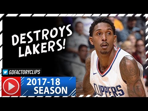 Lou Williams Full Highlights vs Lakers (2017.11.27) - 42 Pts, CLUTCH!