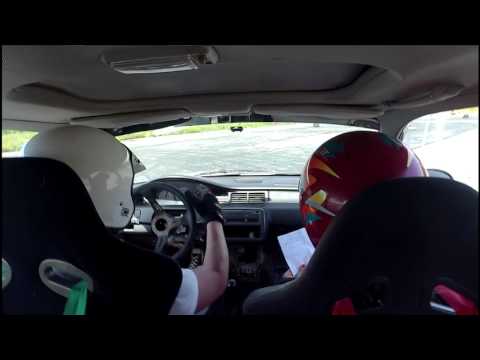 Sprint Kryterium Asów 23.07.2017 Piotr Cichoń Kinga Cichoń Civic 1.3