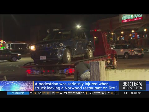 Pedestrian Seriously Injured After Crash On Route 1 In Norwood