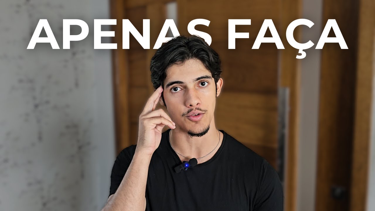 Pare de pensar de mais no seu conteúdo
