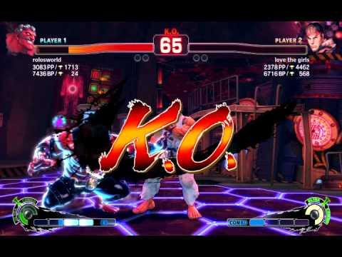 PC SSF4 AE 2012 - bubafeast vs love the girls