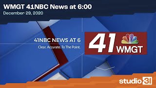 WMGT 41NBC News at 6:00 (Full), 12/29/2020