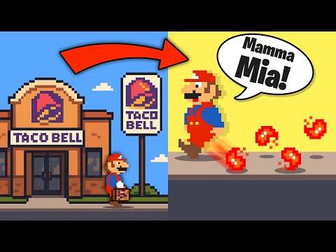Mario, but Fireballs Come Out the Wrong End?!