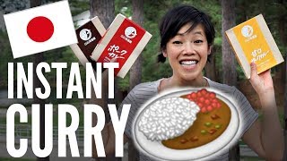 JAPANESE Instant CURRY TASTE TEST