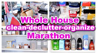 A Year's BEST CLEANING, DECLUTTERING, ORGANIZING MARATHON