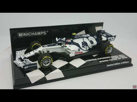 Minichamps Scuderia AlphaTauri Honda AT01 Pierre Gasly Winner Italian GP 2020