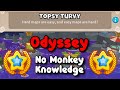 Odyssey Hard Mode Tutorial | No Monkey Knowledge | Topsy Turvy | BTD6