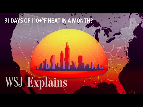 熱浪不斷來襲！城市的成長是如何讓極高溫氣候變得更具致命性？（How Growing Cities Are Making Extreme Heat Deadlier | WSJ）