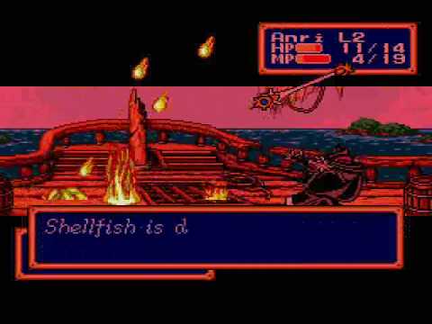 Shining Force Video Walkthrough Part 52 - Battle 5-3 Part 3, End of Chapter 5