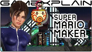 Perfect Dark's dataDyne in Super Mario Maker