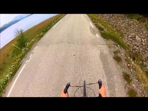 Gopro biking fast downhill!