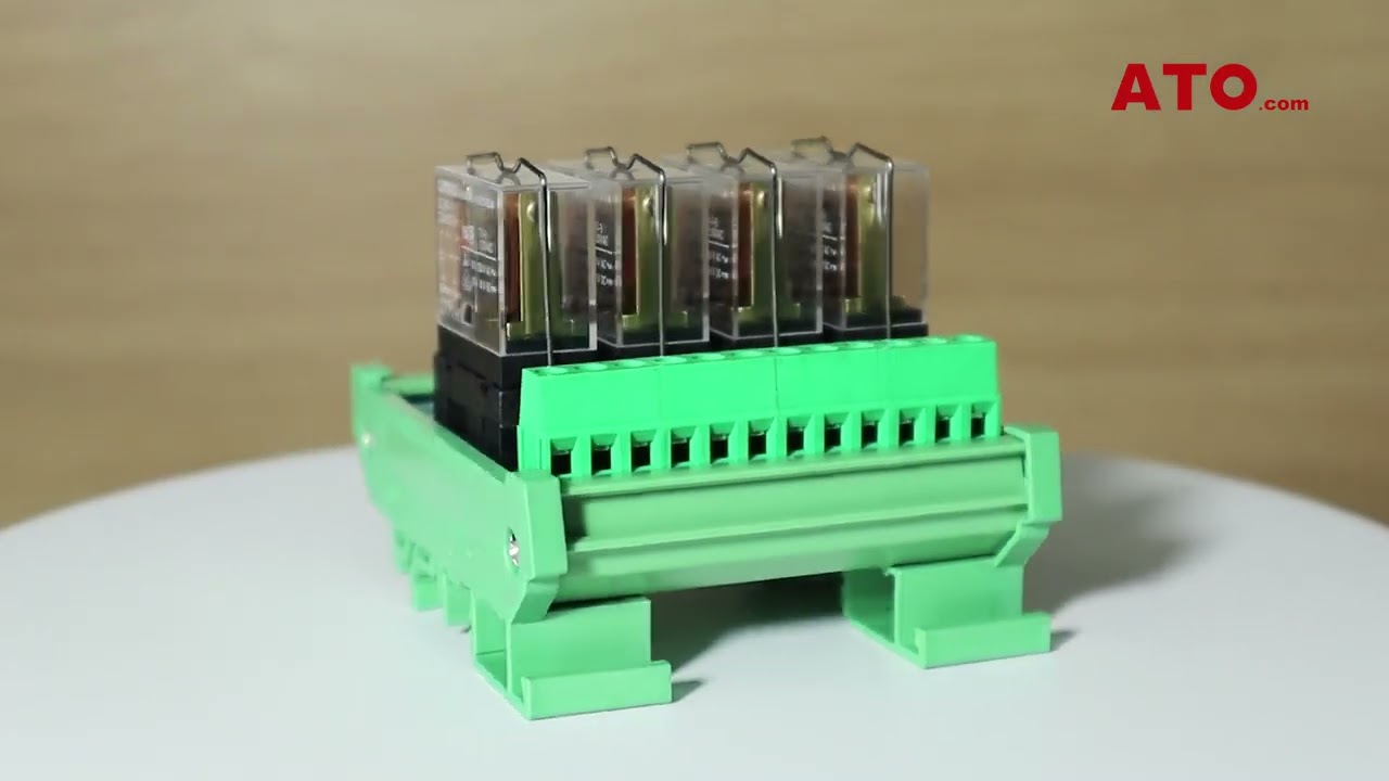 4 Channel Relay Module 24V DC, 1NO+1NC