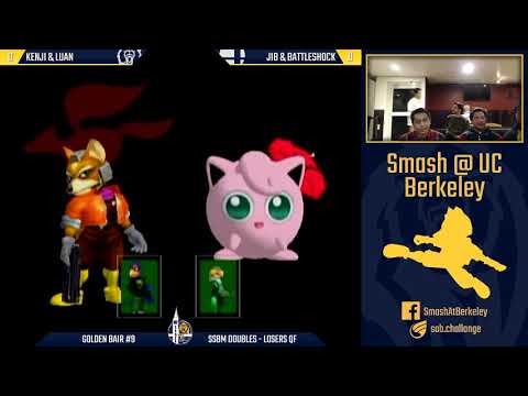 Golden Bair #9 - Melee Doubles Losers Semis: Kenji & Luan vs Jib & Battleshock