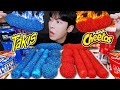ASMR MUKBANG TAKIS REISKUCHEN Tteokbokki Feuernudeln Käsestück Hotdog Rezept Essen