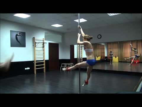 Ленивая тренировка по POLE DANCE в Студии танца и фитнеса FLEUR (Краснодар)