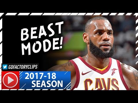 LeBron James Full Highlights vs Celtics (2017.10.17) - 29 Pts, 16 Reb, 9 Ast, CRAZY!