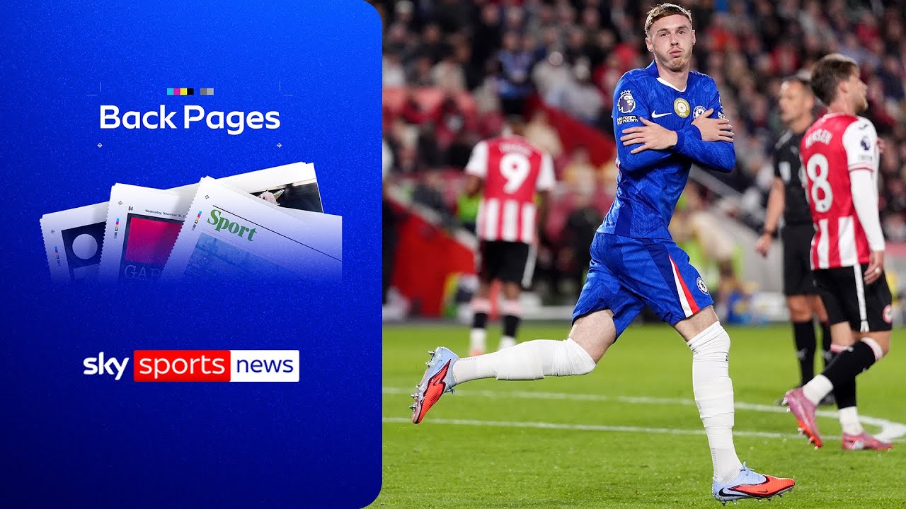 Reaction as Cole Palmer is confirmed fit for Chelsea's clash with Arsenal  | Back Pages Tonight