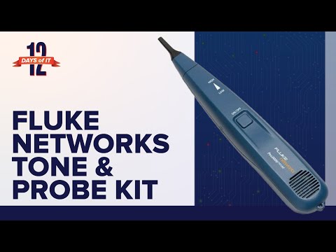 Day 5 of 12 Days of IT Giveaway | Fluke Networks Tone Generator and Probe Kit Unboxing
