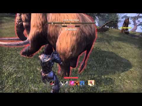 Fighting a Mammoth to the death. Fists only LOL