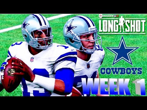 MADDEN NFL 18 🏉  | DEVIN WADE & COLT CRUISE DALLAS COWBOYS ASTOUNDING DEBUT SEASON OPENER!!