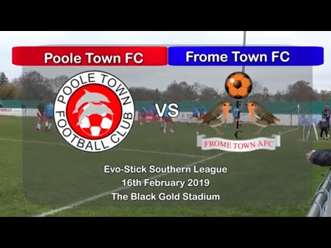 Poole Town 3 v 0 Frome Town