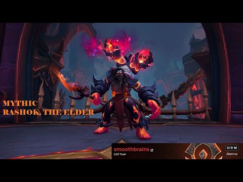 Mythic Rashok Kill | smoothbrains (frost mage PoV) | WoW Dragonflight
