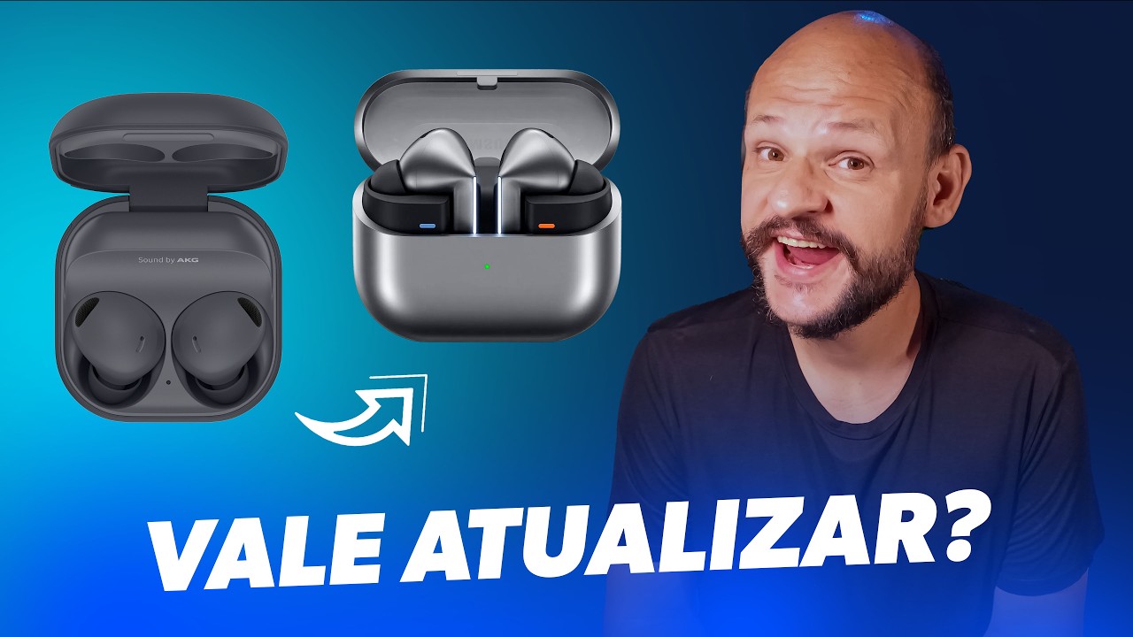 Galaxy Buds 3 Pro vs Buds 2 Pro - Qual fone Samsung vale mais a pena?