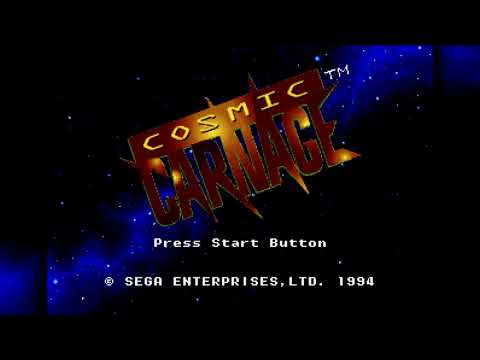 The Best of Retro VGM #2338 - Cosmic Carnage (32X) - Cylic's Stage