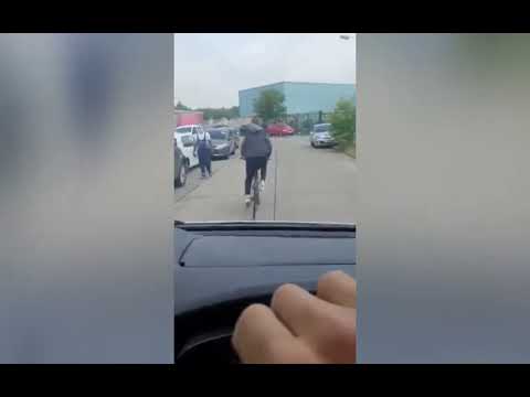 Road Rage Cyclist Karma