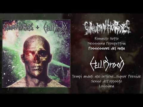 Subhuman Hordes / Hell Brood - split CD FULL ALBUM (2019 - Grindcore / Deathgrind / Hardcore Punk)