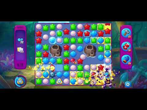 Fishdom Very Hard level 12252 no boosters フィッシュダム ベリーハード