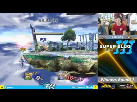 “Super Slug Fighters III” – Rymo (Fox/Zelda) v. NatokonicDash (Sheik/Marth) – Winners R1