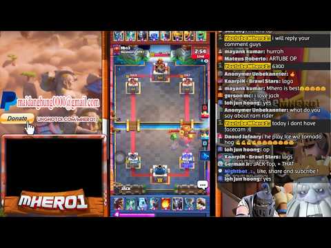 JACK 6400+ TOP   Ladder Pushing  clash royale (No Facecam Today)